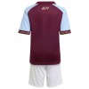 Officiële Voetbalshirt + Korte Broek Aston Villa Thuis 2025-26 - Kids